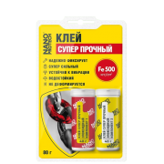 Клей суперпрочный - эпоксидный 2-х компонентный NANOPROTECH, 80 гр.