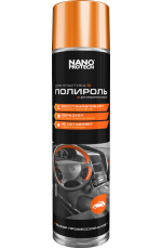 Полироль для пластика -  новый автомобиль NANOPROTECH, 400 мл